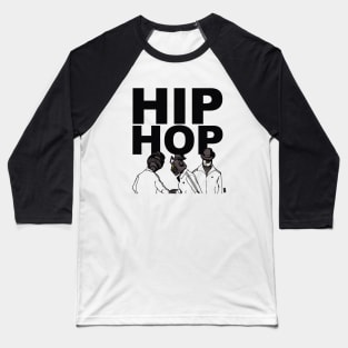 Old-School Hip Hop Baseball T-Shirt